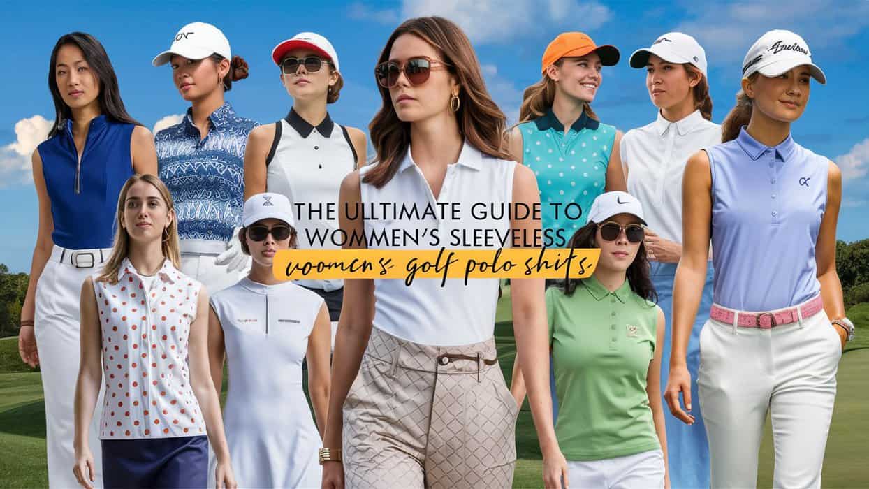 Women sleevless Golf polo shirts feature image